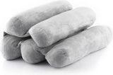 Innovagoods® 5-moduls multifunktionell ergonomisk tubkudde, vikbar, robust och hållbar, sammetsdesign, bomull/Pp-material, idealisk för kontor, hem, distansarbete, bil. Naty Shop standardkuddar Standardtitel