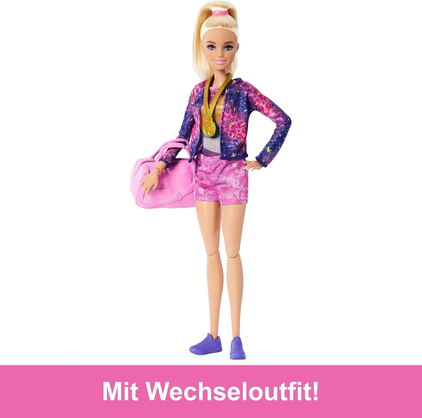 Barbie Gymnastik Roligt lekset med balansstråle och 10+ temastycken för vinnande berättelser, HRG52