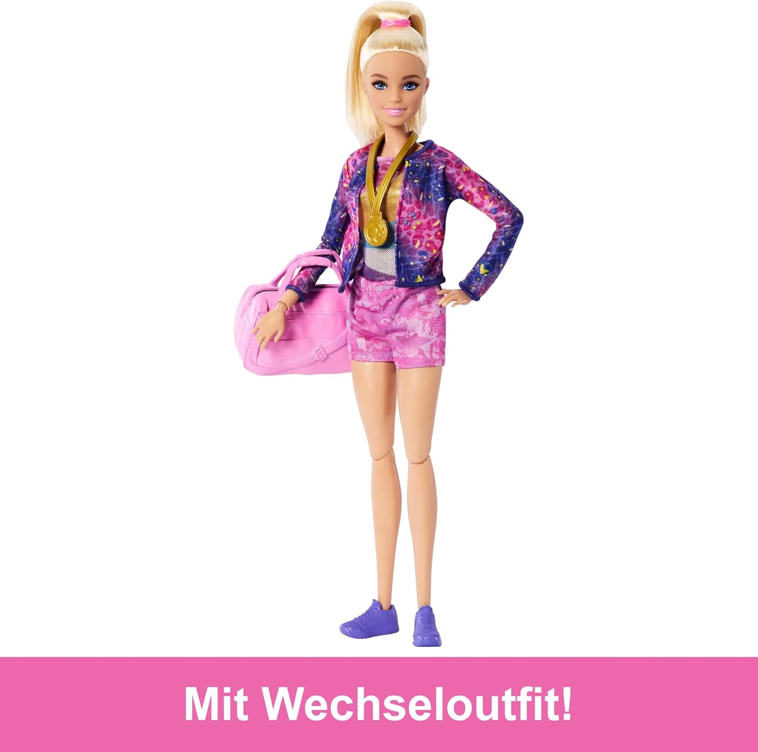 Barbie Gymnastik Roligt lekset med balansstråle och 10+ temastycken för vinnande berättelser, HRG52