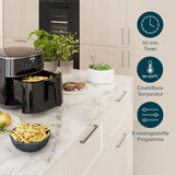 Princess Digital Hot Air Fryer - Variabel skålkapacitet - max 8 liter - 6 förinställda program Vitvaror Naty Shop