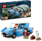 LEGO Harry Potter Flying Ford England Byggleksaksbil för barn Present till pojkar, flickor och alla fans från 7 år 2 minifigurer inklusive Ron Weasley Rollspel 76424 Byggset Besuche den LEGO-Store Standardtitel
