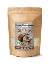 Biojoy ekologiska torkade kokoschips (1 kg), osötade och ostekta Naty Shop torkade produkter 250 G