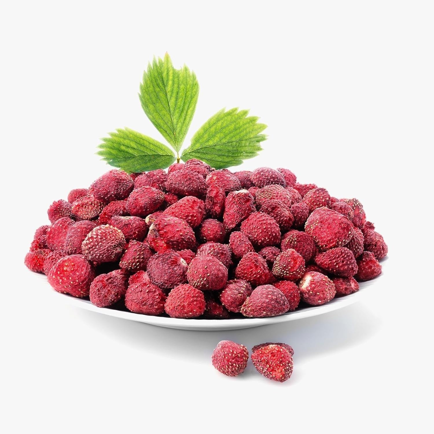 biolla mat hela torkade jordgubbar, 0,5 kg, 100% naturliga. Hälsosamma mellanmål för barn. Perfekt för smoothies, havremüsli, te och gröt. Lång hållbarhet. VEGAN, GLUTENFRI, RAW FOOD Naty Shop Dehydrated Products Standardtitel