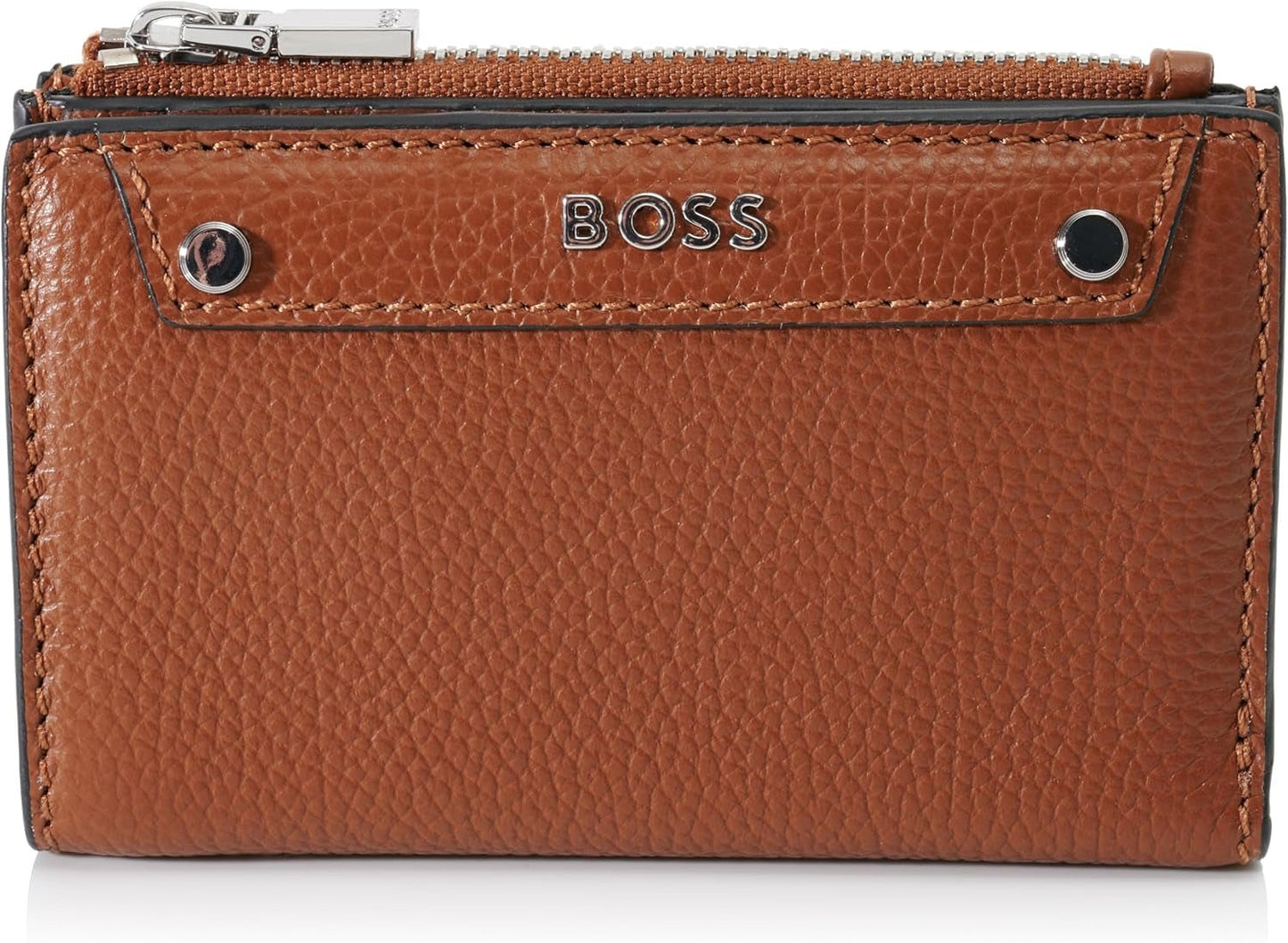 BOSS Dam Ivy Flap Korthållare Korthållare Plånbok Dam Naty Shop Medium Brun215 En storlek passar alla