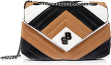 BOSS Evelyn Shoul. Bag-IC Axelväska för kvinnor, Medium Beige261 Damväskor Naty Shop Standardtitel