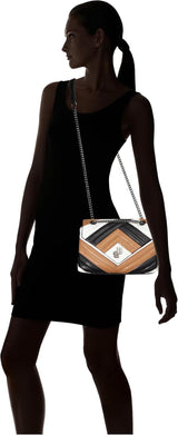 BOSS Evelyn Shoul. Bag-IC Axelväska för kvinnor, medium beige261 Naty Shop Damväskor