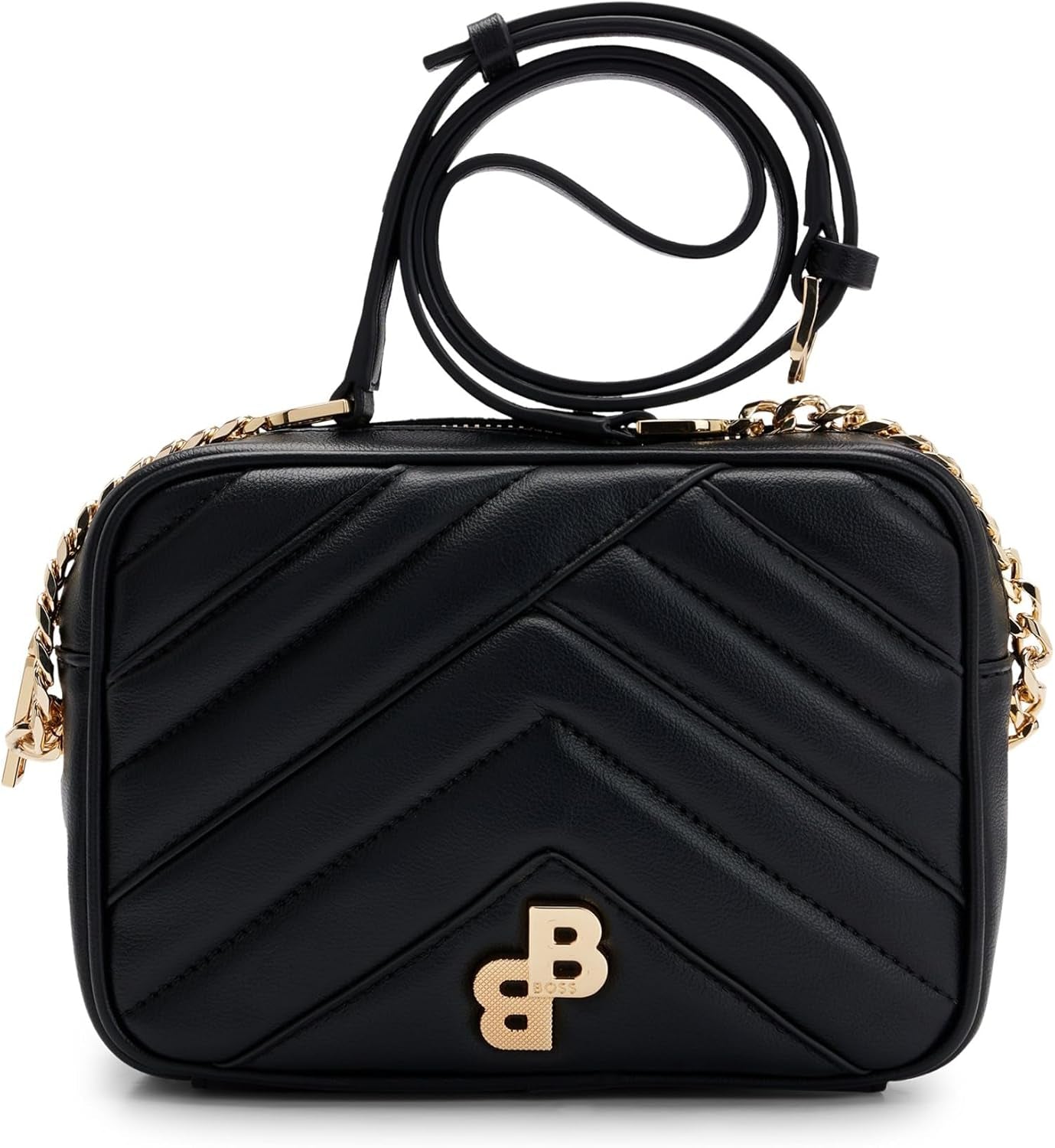 BOSS Evelyn Zip Crossb.n. Naty Shop Crossbody-väskor för kvinnor Svart1