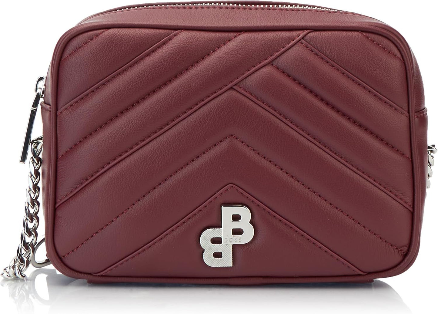 BOSS Evelyn Zip Crossb.n. Crossbody-väskor Dam Naty Shop Mörkröd602