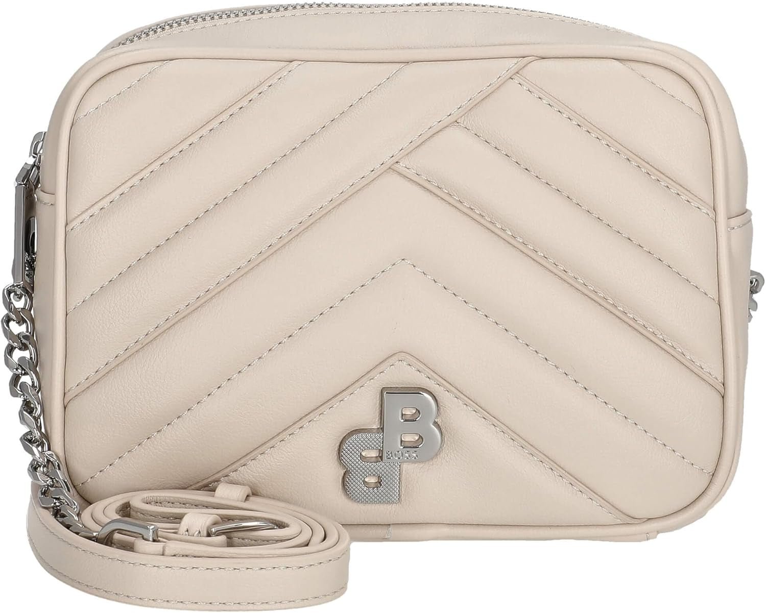 BOSS Evelyn Zip Crossb.n. Naty Shop Crossbody-väskor för kvinnor Medium Beige269