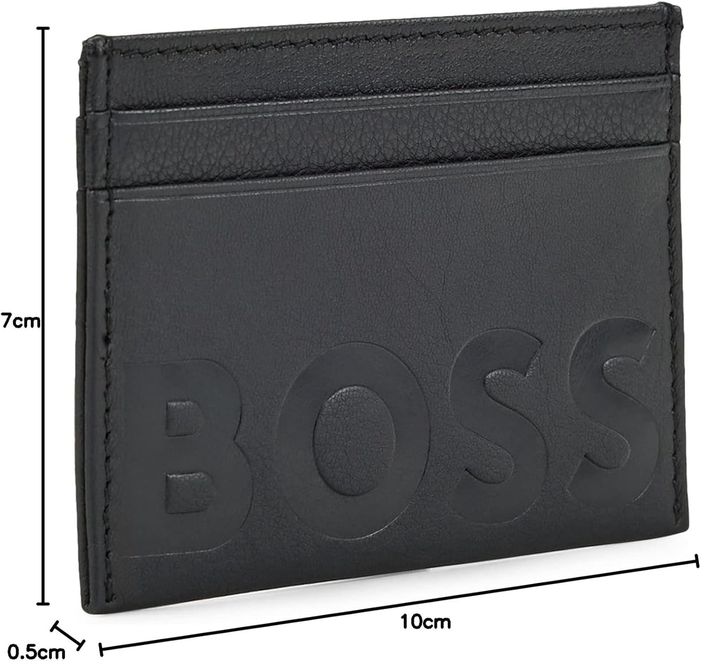 BOSS Hugo Herr Big Bb_s Korthållare, Black1, ONESI EU Herrplånbok Naty Shop