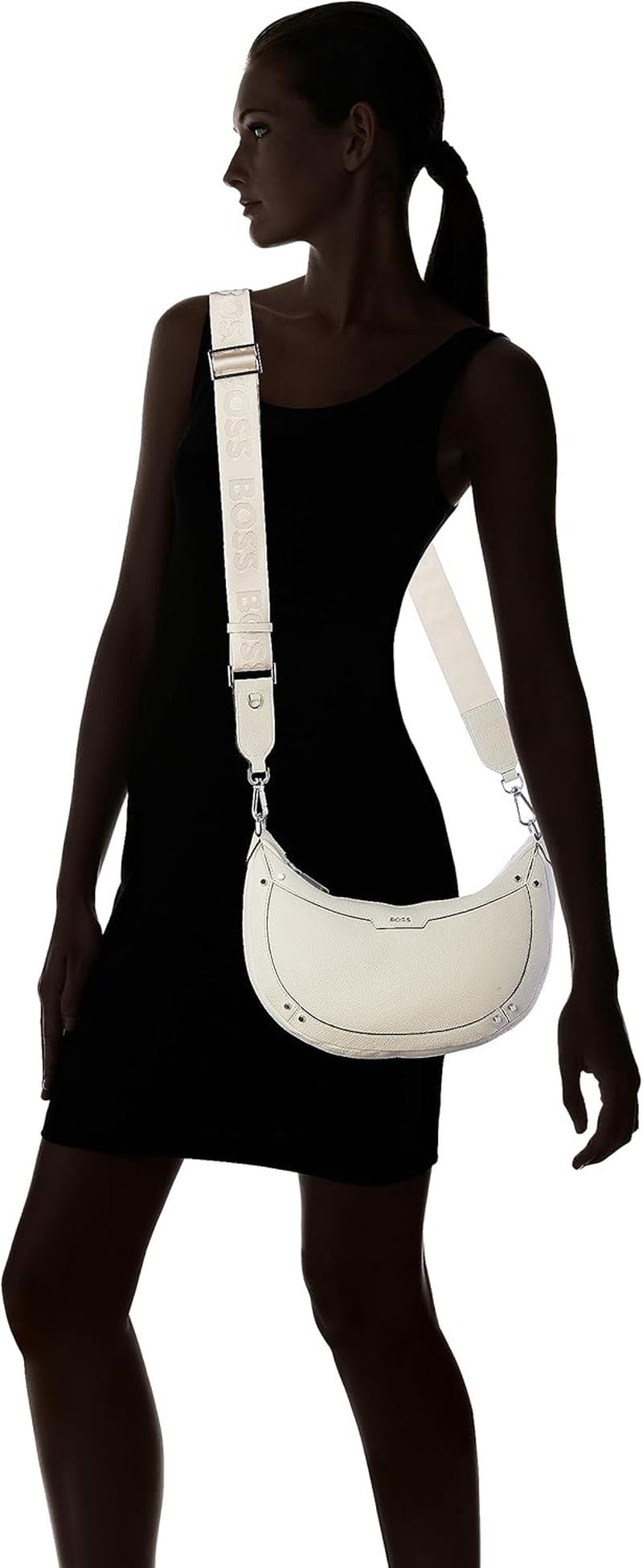 BOSS Ivy Hobo W. Dam Hobo, Öppen Vit114 Damväskor Naty Shop