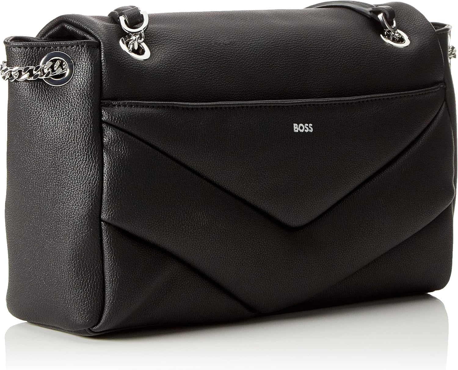 BOSS Damer Katlin Sh. Bag-Q Axelväska Black1 One Size Damväskor Naty Shop