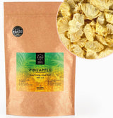 BRIX Freeze-dried pineapple | Naturlig, torkad ananas 95 g | Great Taste Award torkad frukt, frystorkad ananas | Icke-GMO, glutenfri, vegan, undanhållna vitaminer Naty Shop Dehydrerade produkter Standardtitel