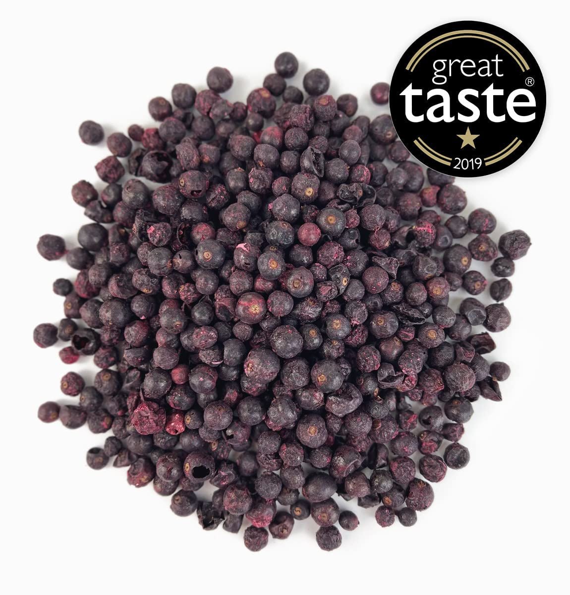 BRIX Torkade svarta vinbär | Torkade svarta vinbär 105 g | Great Taste Award, torkade svarta vinbär | Icke-GMO, glutenfria, veganska, undanhållna vitaminer Naty Shop Dehydrerade produkter