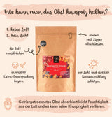 Brix Frystorkad Fruit Fantastic Four (80g) - Pris god smak, gott och hälsosamt mellanmål, torrt krispigt, rikt på vitaminer Naty Shop torkade produkter
