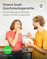 BUAH® torkade kokoschips | Ekologiska kokoschips, mellanmål, müsli & baka kokoschips | Idealisk ersättning för godis | Vegansk och utan tillsatt socker | 400g Naty Shop torkade produkter