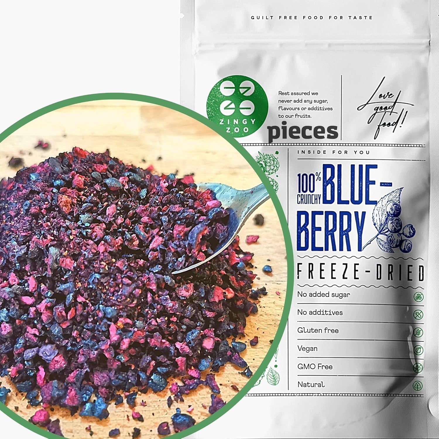 Torkade tranbärsbitar | 100% Vaccinium Myrtillus frystorkade vilda blåbär | Vilda blåbärspulver Blåbärsfruktpulver Frystorkade Frystorkade Torkade Blåbär Dehydrerade produkter Naty Shop Standardtitel