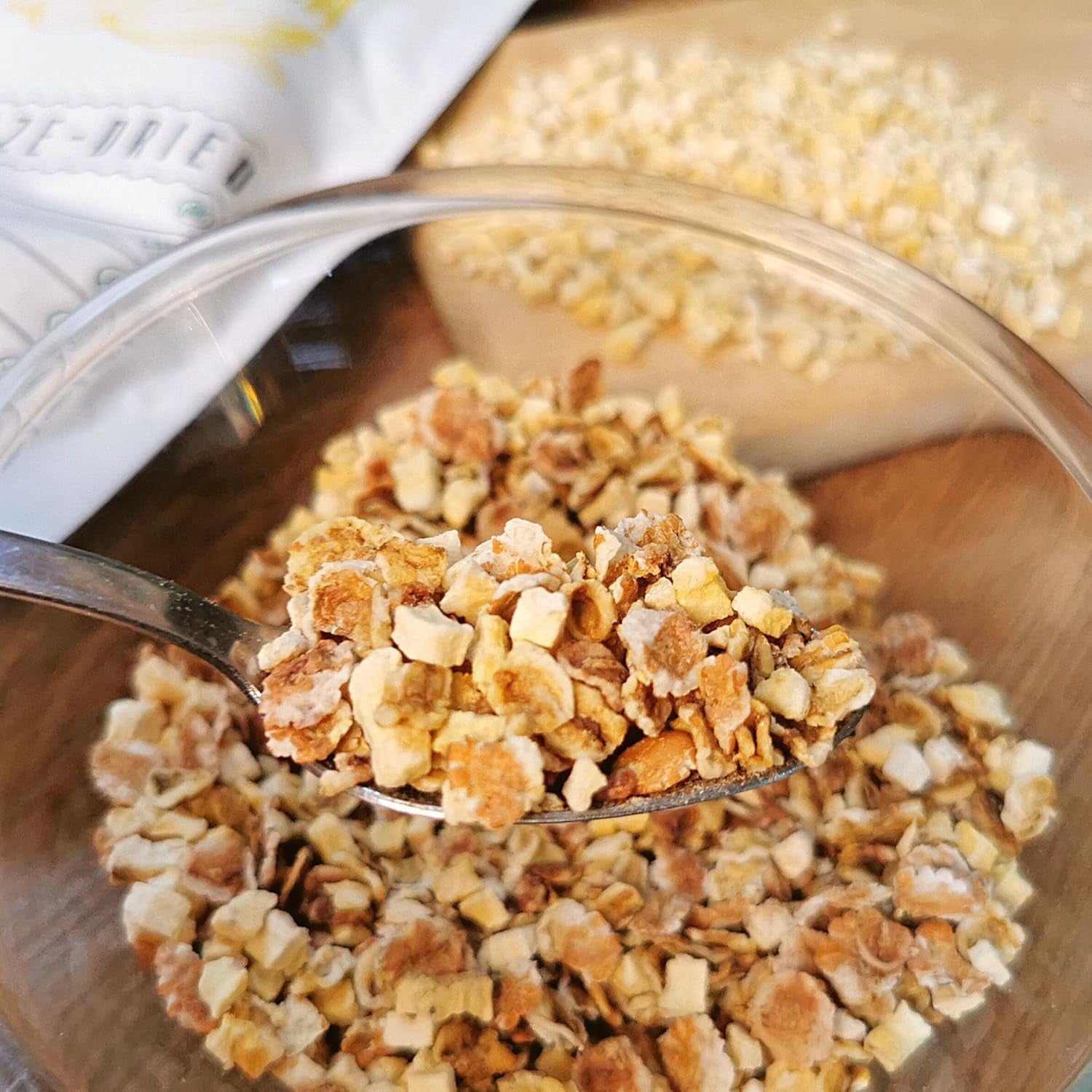 Frystorkade bananbitar | Torkade bananer utan socker | Frystorkade bananer Bananer med torkad frukt | Färska frystorkade bananer | Bananbitar med frystorkad frukt Naty Shop torkade produkter