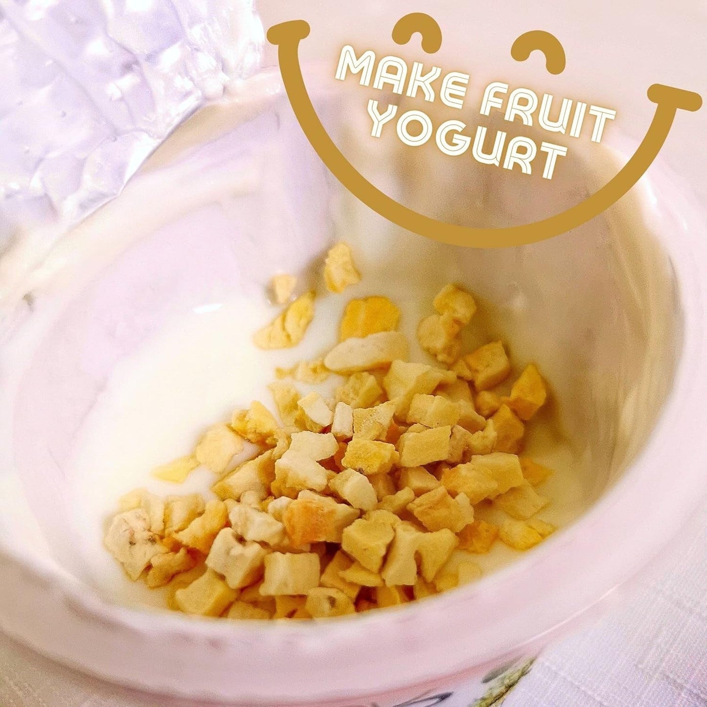 Frystorkade bananbitar | Torkade bananer utan socker | Frystorkade bananer Bananer med torkad frukt | Färska frystorkade bananer | Bananbitar med frystorkad frukt Naty Shop torkade produkter