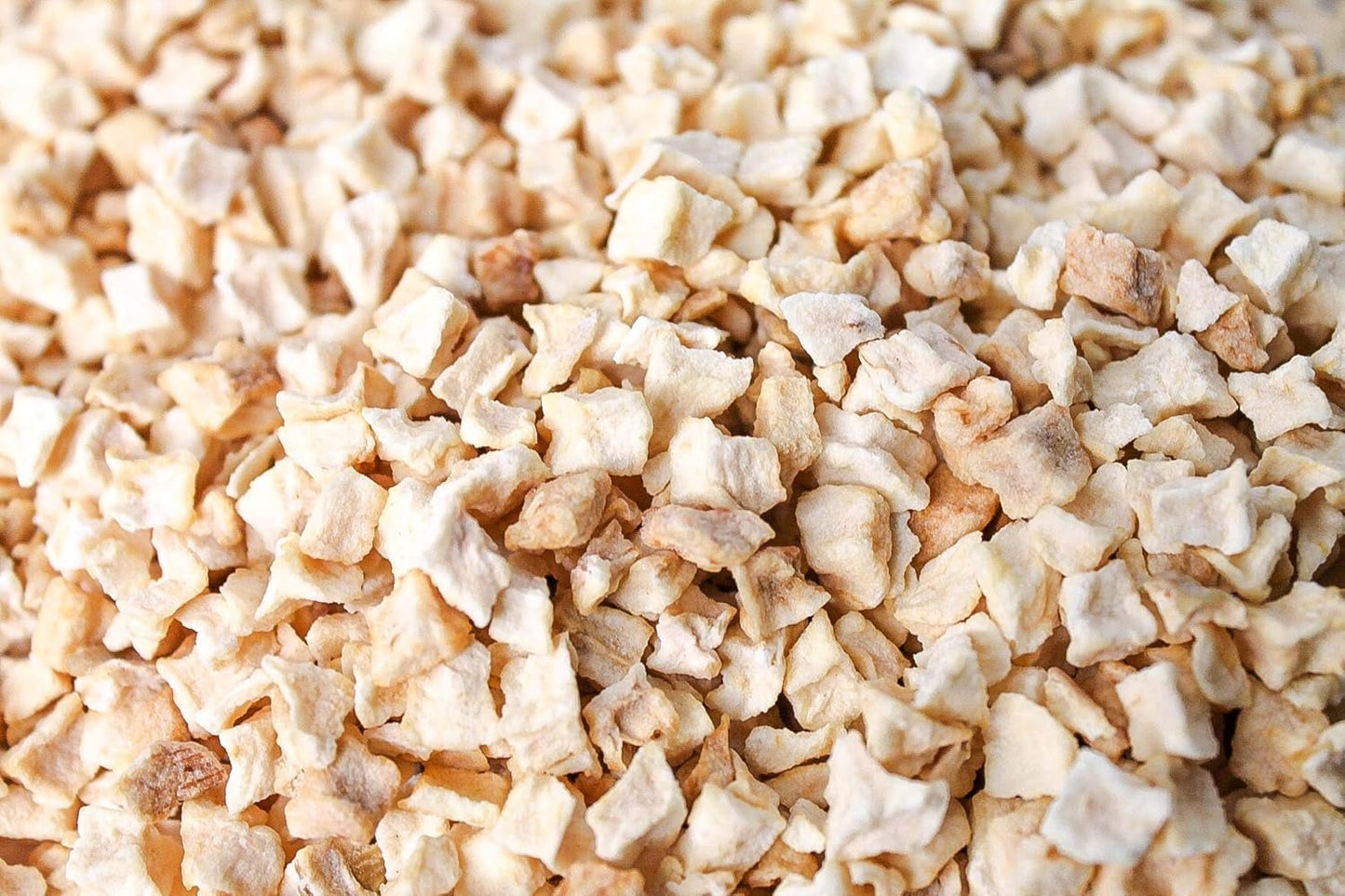 Frystorkade äppelbitar 100g - Frystorkade frukter - Frystorkade torkade frukter - Torkade äpplen - Perfekt för att baka, dekorera kakor, snacks, müsli och desserter Torkade produkter Naty Shop