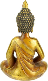 Buddhafigur meditera sitta staty figurer skulptur byst staty ornament Buddhafigur Feng Shui dekoration trädgård terrass balkong dekoration Buddha staty hemtillbehör Buddha skulptur trädgård figur Statyetter och skulpturer Naty Shop