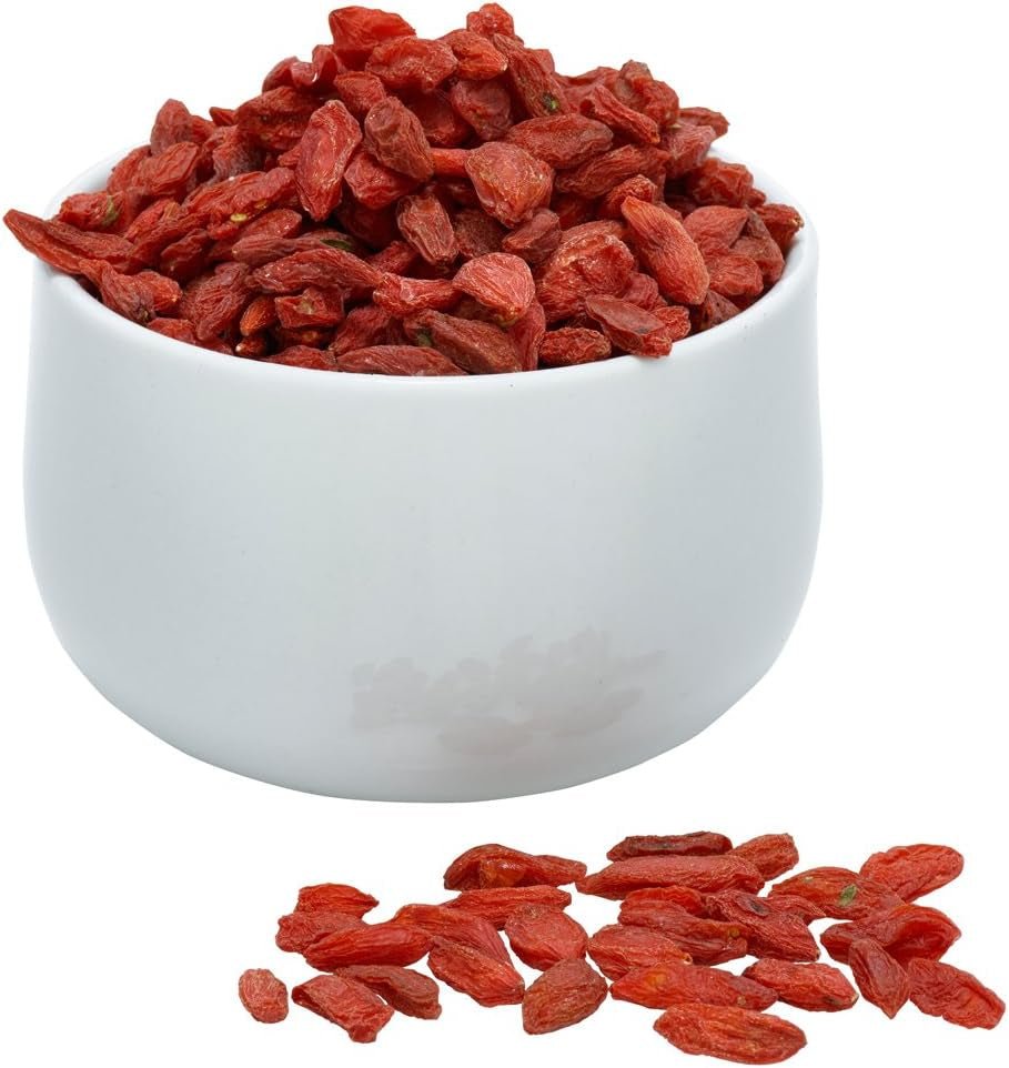 Bulktorkade Gojibär, 500 g, förpackning kan variera Naty Shop torkade produkter