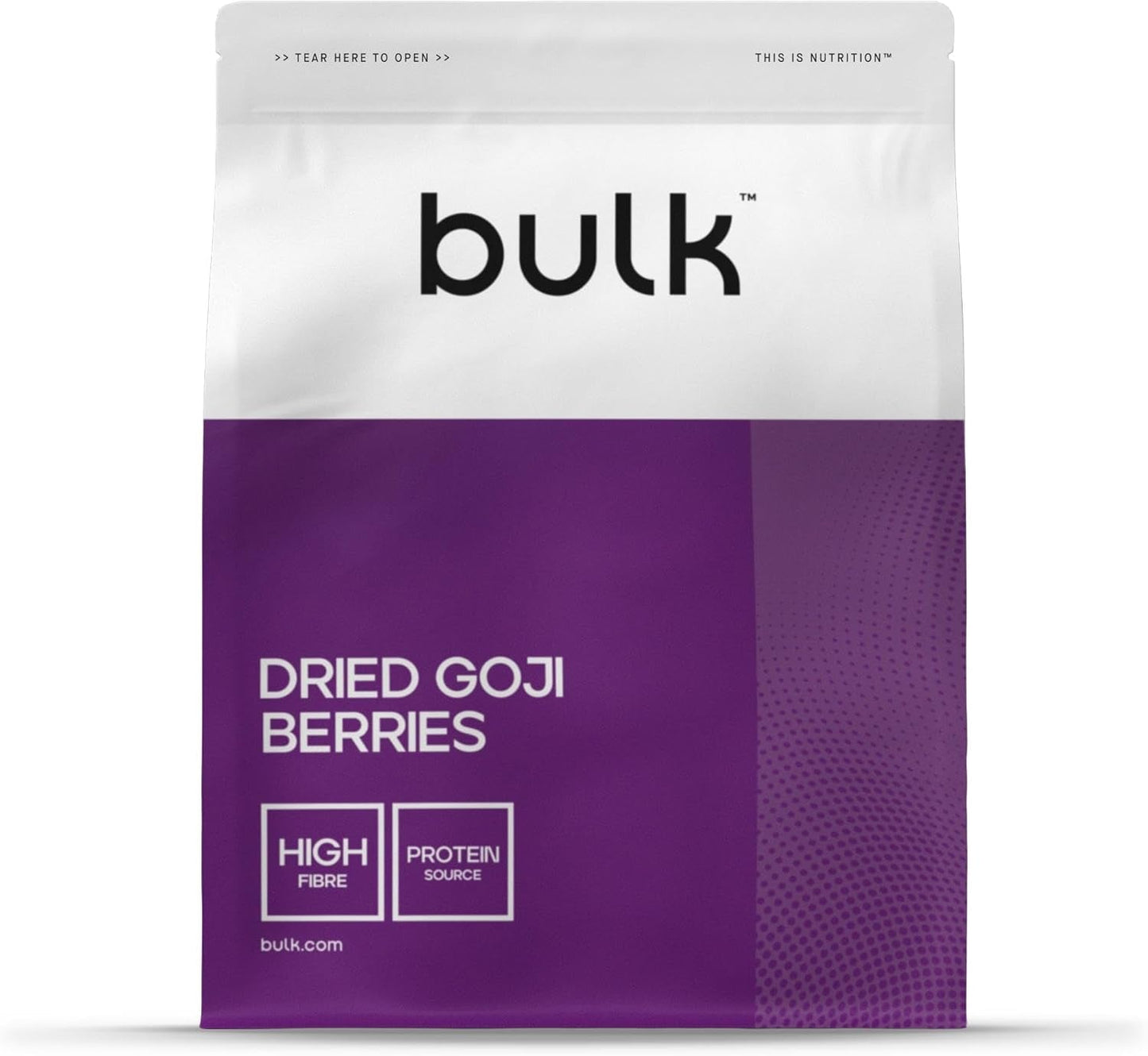 Torkade gojibär i bulk, 500 g, förpackning kan variera Naty Shop Dehydrated Products Standardtitel