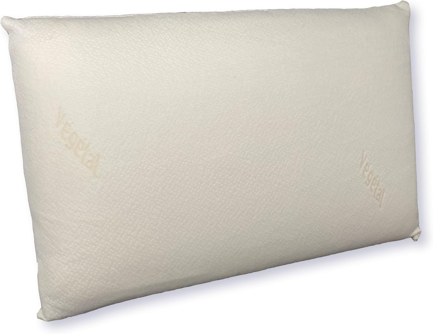 Kudde, Ergonomisk, Vegetabilisk, 45 X 70 Cm, Minnesform, Rektangulär, 100 % MDF-fyllning, Bomullsbotten, Polyesteröverdrag - Ricinolja Naty Shop Standardkuddar 1 Styck (1 Pack)