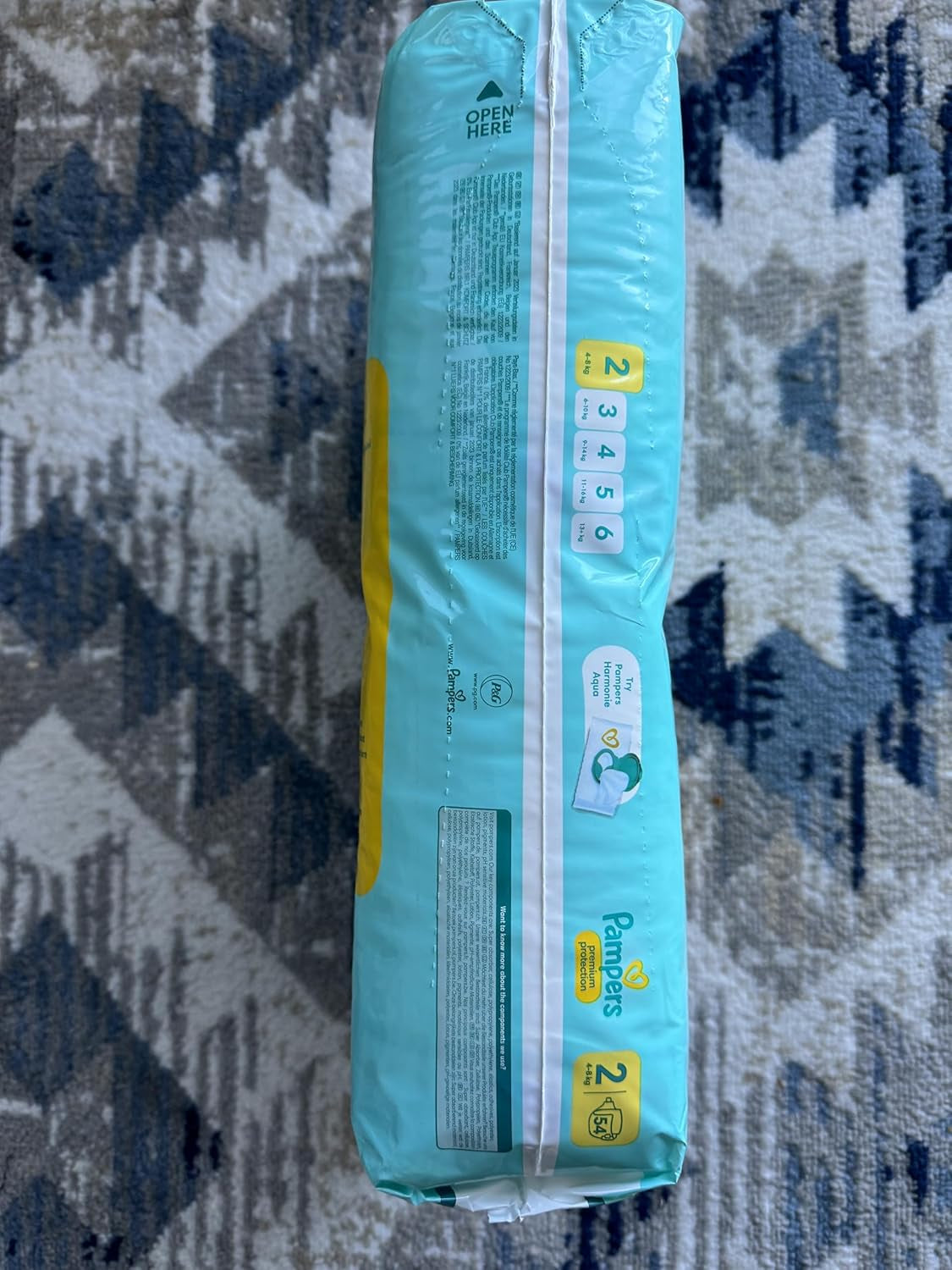 Pampers Premium Protection T2 – 54 st