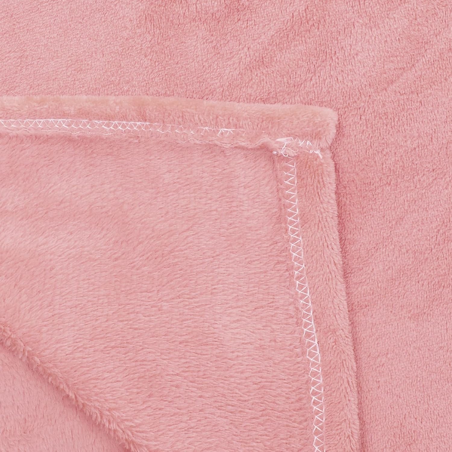 HOMLA Fluffig och varmröd fleecefilt - för soffa och säng Bekväm filt Sofffilt Vardagsrumsfilt - lättskött 150 X 200 cm Rosa Sängar och filtar Besuche den HOMLA-Store