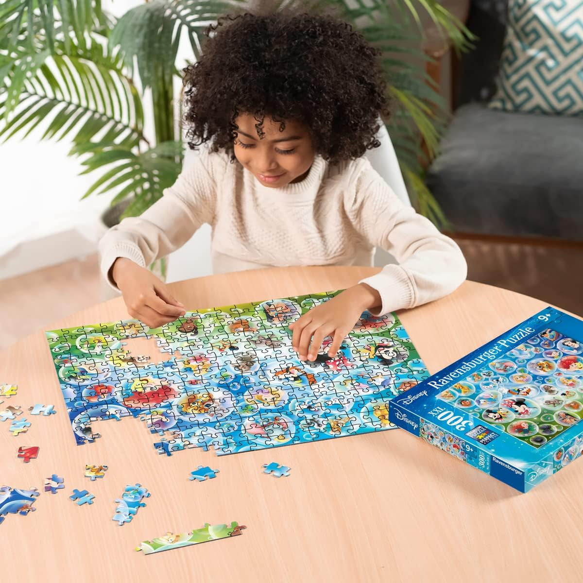 Ravensburger Puzzle 80536 - Disney Soap Bubbles, 300 bitar pussel för Disney-fans i åldern 9+ Puzzle Naty Shop