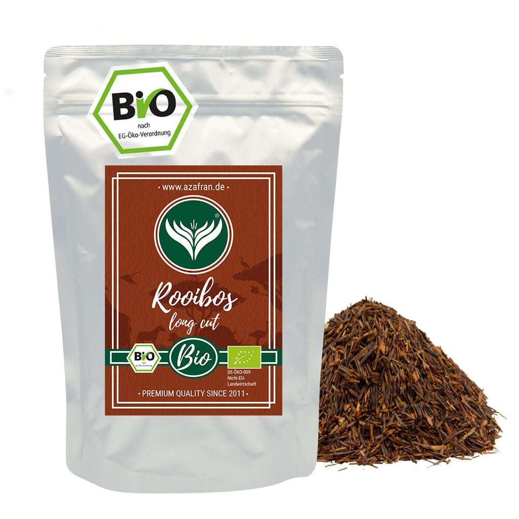 Azafran BIO Rooibos te lös - Naturligt rooibos te 500 g