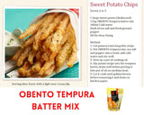 Tempura Smet Mix Tempura Back-Frittiermischung, 500 Gram Mix för bakning och matlagning Naty Shop