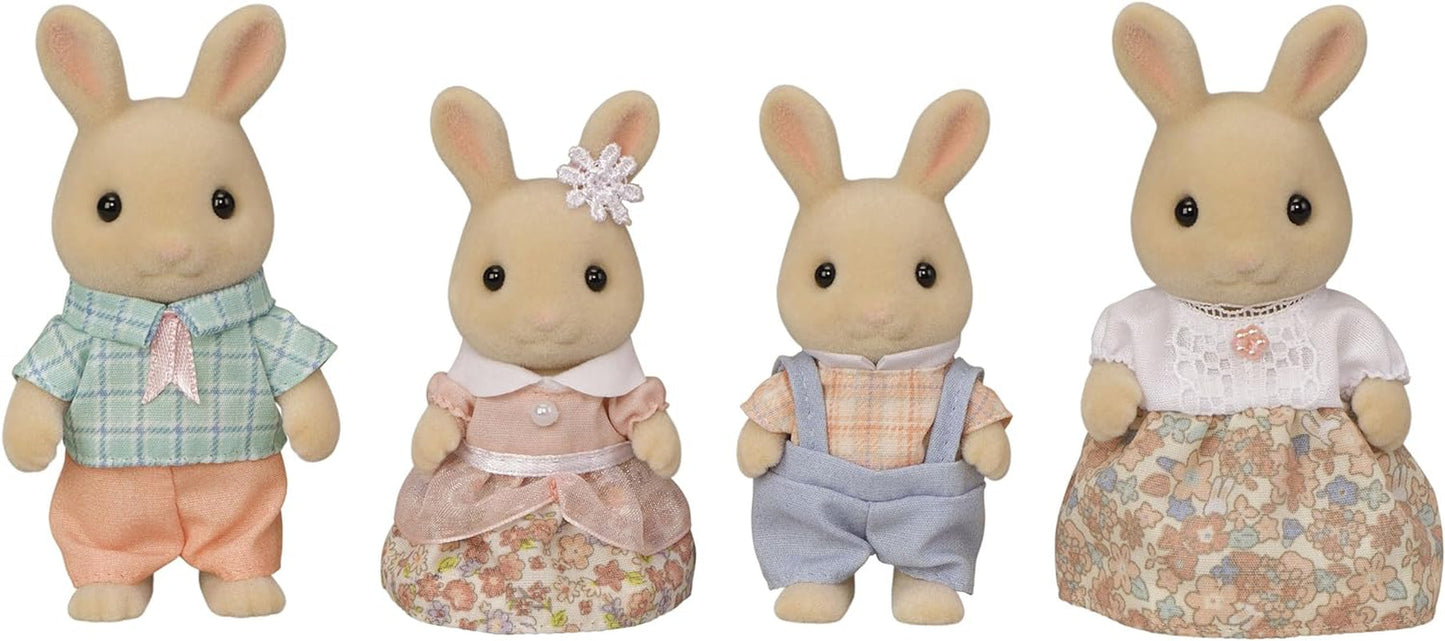 Sylvanian Families L5706 Milk Bunny Family - Dockhusfigurer Naty Shop Dolls Standardtitel