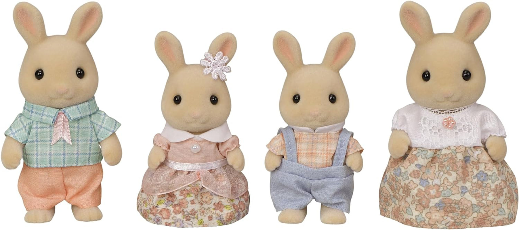 Sylvanian Families L5706 Milk Bunny Family - Dockhusfigurer Naty Shop Dolls Standardtitel