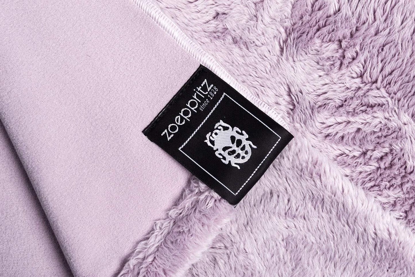 Reborn Bliss Blanket - Mysig fuskpälsfilt - Fluffig och lyxig fuskpälsfilt med slät rygg - 140X190 Cm - 310 Rose - By "Zoepritz since 1828" Sängar och täcken 'zoepritz sedan 1828'