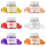 Ätbart glitter, 3 gram Naty Shop Varma färger