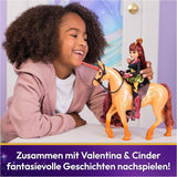 Unicorn Academy Valentina Doll - originaldockan från den populära Netflix-serien, är 24 cm lång och har 5 tillbehör för fantasifullt rollspel, för barn från 4 år och uppåt