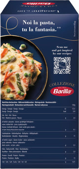 Barilla Collezione Lasagne Pasta från durumvete, alltid al dente, 500g