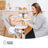Babymoov ISY BOWLS barnmatsbehållare av robust, temperaturbeständigt glas - för förvaring/frysning av barnmat, 6x 250ml + 3x 120ml Matförvaringslådor Naty Shop