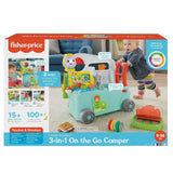 Fisher-Price - Laugh and Learn Camper 3-i-1 Baby Push Toy and Music Activity Center Baby Toy 9-36 månader HCK51 Baby Toys Naty Shop
