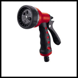 Trädgårdspumpset Einhell GC-GP 6538 Set/I (650 W, max. 3,6 bar, flöde 3800 L/h, vattenpåfyllnings-/avtappningsskruv, inkl. 4 m sugslang + 20 m trädgårdsslang + sprutpistol)