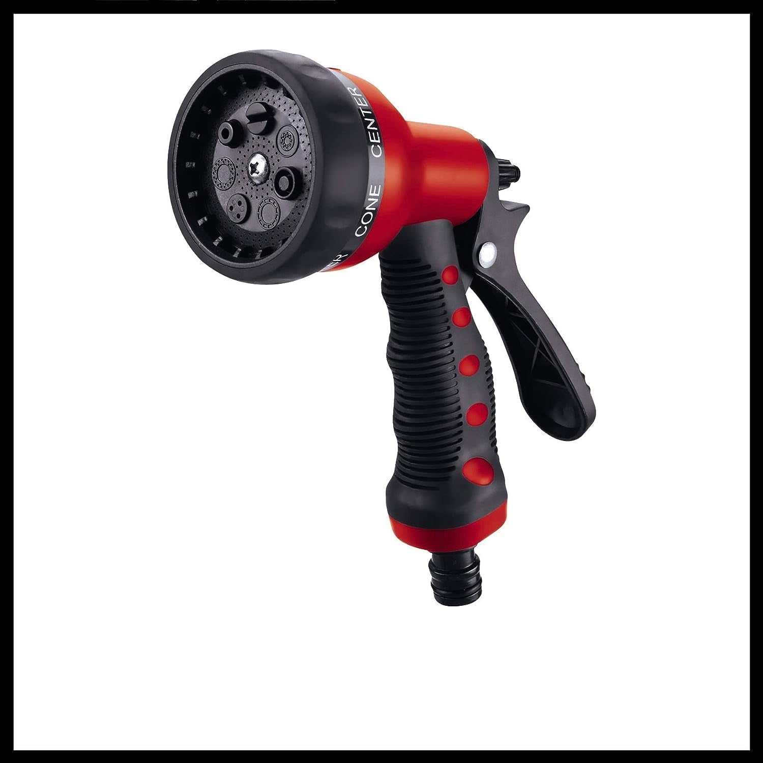 Trädgårdspumpset Einhell GC-GP 6538 Set/I (650 W, max. 3,6 bar, flöde 3800 L/h, vattenpåfyllnings-/avtappningsskruv, inkl. 4 m sugslang + 20 m trädgårdsslang + sprutpistol)