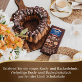 Lindt Choklad | L'Universum | 200g Choklad för matlagning och bakning, till desserter, som glasyr, fondue, pålägg eller till mellanmål | Choklad för bakning