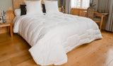 COLAS NORMAND Percale bomullstäcke 260 X 240 cm Hög kvalitet 100% Percale bomull Mjuk och bekväm Slitstark Fin finish Made in France Vita täcken och täcken Naty Shop