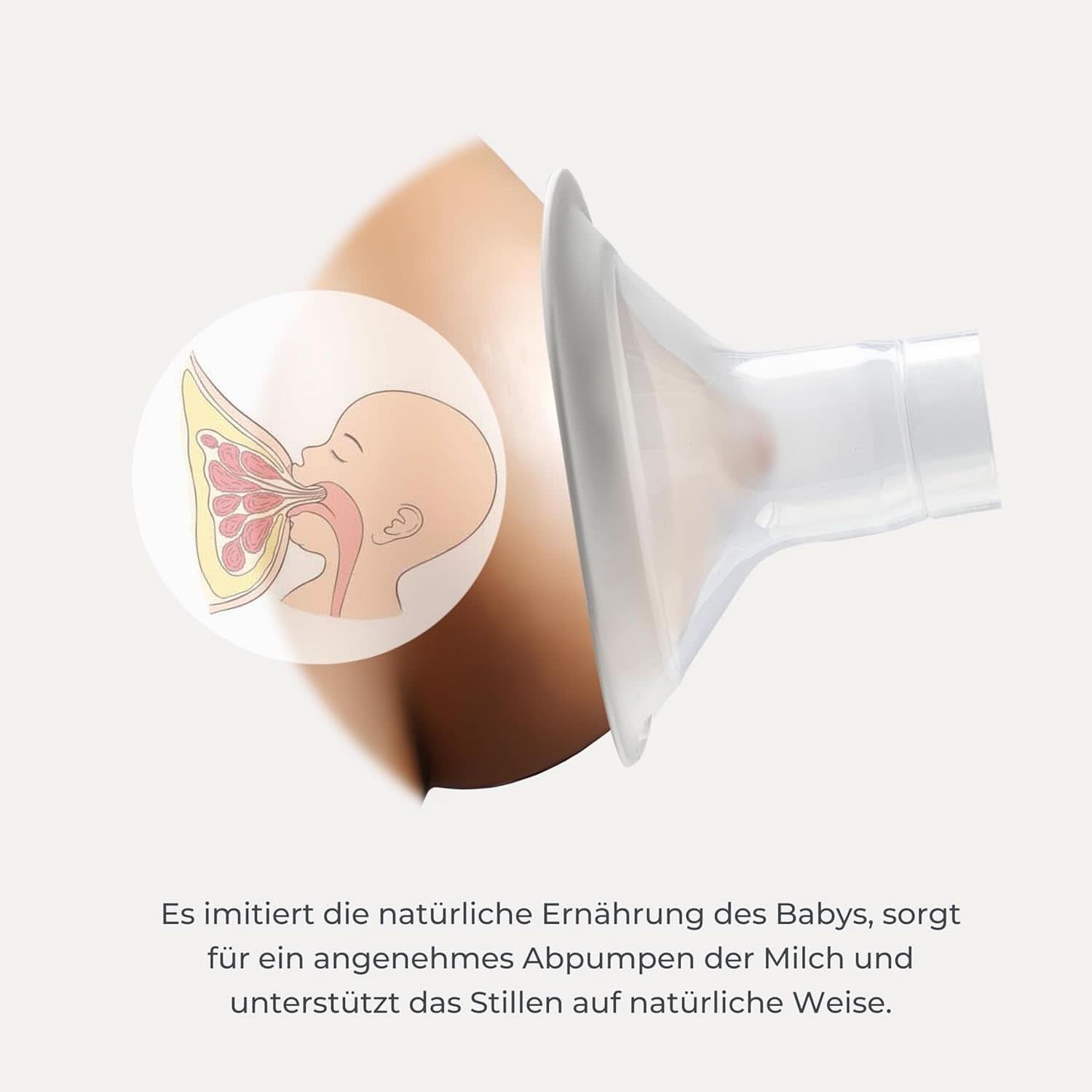 Nuvita Effektiv dubbelpumpsats för Materno Smart X - 1287KDX | Komplett uppsättning tillbehör, anti-kolikflaska godkänd av Aio Accesorii Hrana si Alattare Bebe Naty Shop