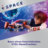 LEGO Technic Vtol Space Transporter LT81, rymdbyggsats, rymdleksak, rymdskepp, miniroverlekset, present till pojkar och flickor över 10 år 42181 Byggset Besuche den LEGO-Store