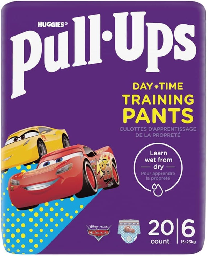Huggies Pull-Ups Unisex-dagsblöjor, storlek 6, 20 byxor