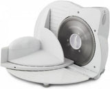 EKM017W Elektrisk skärmaskin i rostfritt stål, 150 W rivare och skärmaskiner Naty Shop Standardtitel