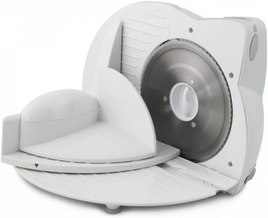 EKM017W Elektrisk skärmaskin i rostfritt stål, 150 W rivare och skärmaskiner Naty Shop Standardtitel